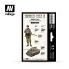 Vallejo 70203 WWII American Armour & Infantry 6x17ml