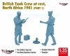 Mirage Hobby 350013 British Tank Crew at Rest, North Africa 1941 (Part I) 1/35
