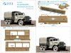 Quinta Studio QD35038 US White 666 3D-Printed & coloured Interior on decal paper (Hobby Boss) 1/35