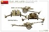 MiniArt 35409 GERMAN 7.5CM ANTI-TANK GUN PaK 40 Late w/ELITE ARTILLERIE REGIMENT CREW 1/35