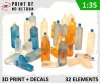 Point of no Return 3524050 Butelki plastikowe (typ I, niebieskie i bezbarwne) / Plastic Bottle (type I, Blue and Clear) 1/35