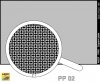 Aber PP02 Engrave plate (88 x 57mm) - pattern 02