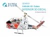 Quinta Studio QD48331 AH-1G 3D-Printed & coloured Interior on decal paper (Special Hobby) 1/48