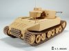 E.T. Model P35-080 WWII German Tiger（P）Workable Track ( 3D Printed ) 1/35