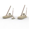 Quinta Studio QT48037 I-16 Ski landing gear (Non-retractable version) (all kits) 1/48