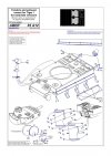 Aber 35A012 Błotniki boczne do Tiger I, E/ H1 (1:35)