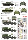 Star Decals 72-A1050 War in Afghanistan # 1. T-54B, T-55, T-55A, T-55AM and MAZ-537 1/72