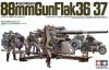 Tamiya 35017 German 88mm Gun Flak36/37 (1:35)