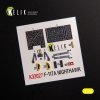 KELIK K32028 F-117A - Type 2 interior 3D decals for Trumpeter kit 1/32