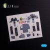 KELIK K72092 F-15D - interior 3D decals for FineMolds kit 1/72