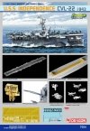 Dragon 7054 USS Independence CVL-22 1943 1/700