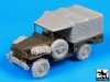 Black Dog T35102 US Dodge accessories set 1/35