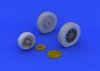 Eduard 648203 P-39 wheels late 1/48 (EDUARD)