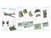 Quinta Studio QD48478 Nakajima B5N2 Kate 3D-Printed coloured Interior on decal paper (Hasegawa) 1/48