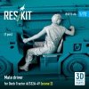 RESKIT RSF72-0066 Male driver for Deck Tractor A/S32A-49 (scene 2) (1 pcs) (3D Printed) 1/72