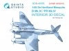 Quinta Studio QDS48355 DH Mosquito B Mk.IV/PR Mk.IV 3D-Printed & coloured Interior on decal paper (Tamiya) (Small version) 1/48