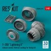 RESKIT RSU48-0414 F-35B Lightning II exhaust nozzles (Vertical Landing) for Tamiya kit (3D printed) 1/48