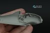 Quinta Studio QD48467 Macchi MC.200 Saetta (Late) 3D-Printed coloured Interior on decal paper (Italeri/Tamiya) 1/48