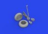 Eduard 648965 TBF/ TBM wheels w/ pattern ACADEMY 1/48