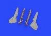 Eduard 648476 Fw 190A-8 undercarriage legs BRONZE EDUARD 1/48 