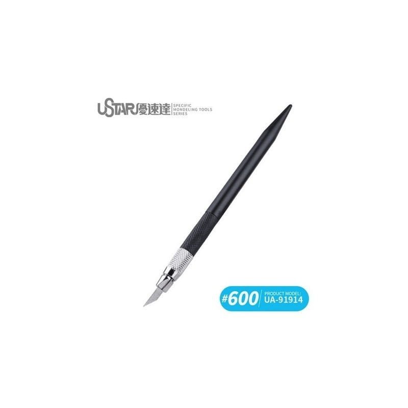 UStar UA91914 UCorundum Abrasive Pen 600 Files, sandpaper Tools
