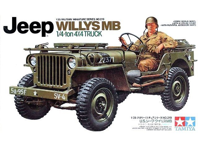Tamiya 135 US Jeep Willys MB 1/4 Ton Truck (35219), www