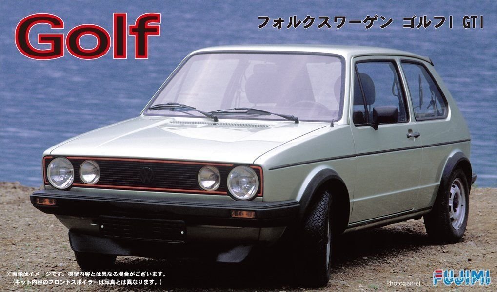 Fujimi 126098 Volkswagen Golf I GTI (124) Skala 124