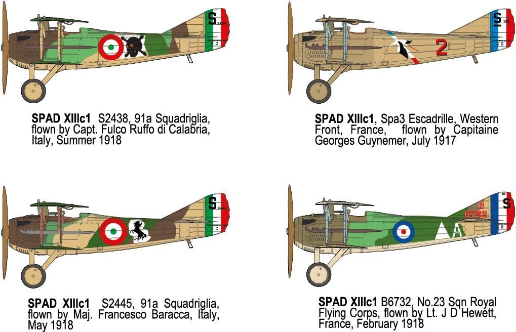 Roden 634 Spad XIII c1 1 32 - propeller planes - 1:32 - Military Aircraft