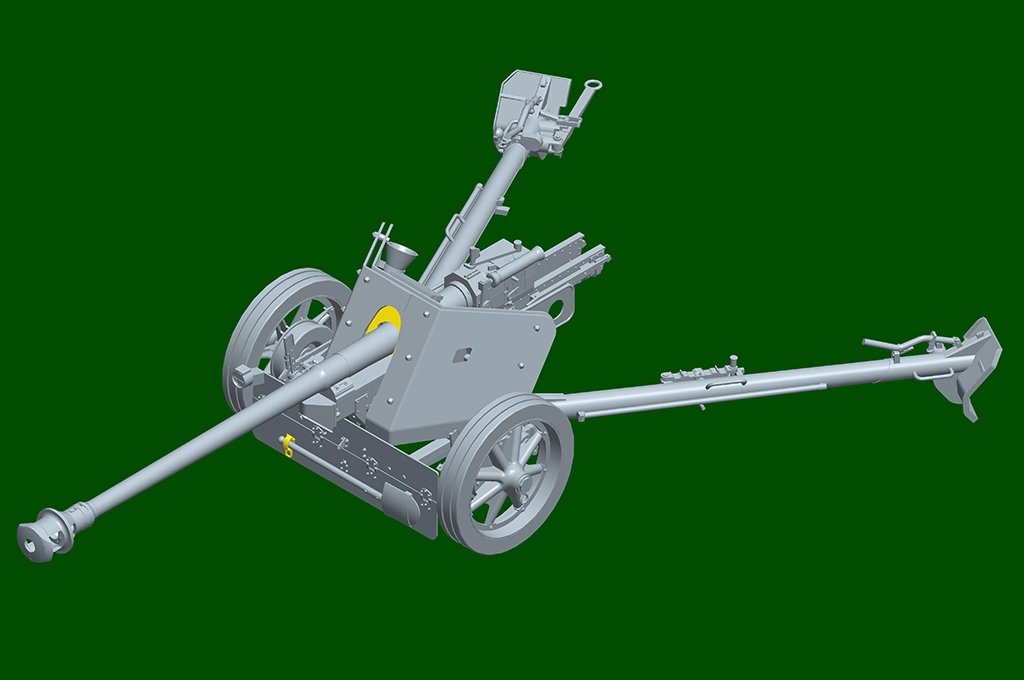 希少 ドラゴンドイツ 対戦車砲 7.5cm Pak 40/4 auf RSO サイバーホビー 1/