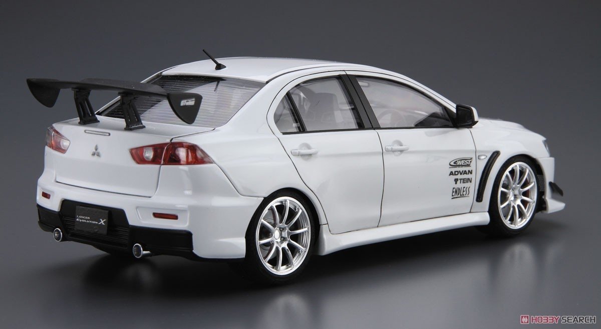 Aoshima 05897 Mitsubishi Lancer Evo '07 1 24 - 1:24 - Car models