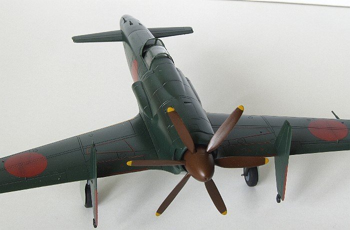 Hasegawa D20 Kyushu J7W1 Shinden (1:72) - propeller planes