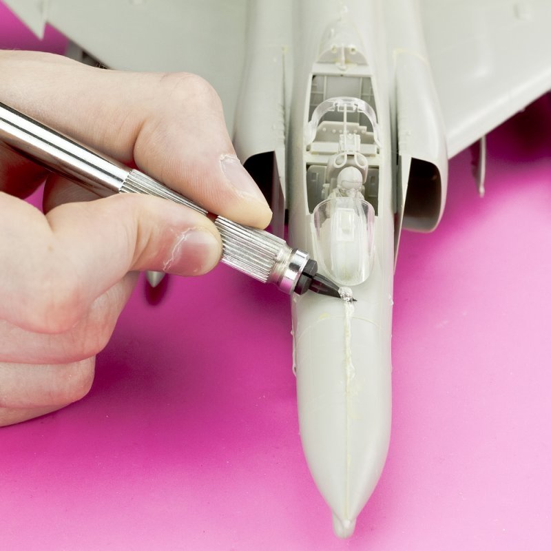 Modelcraft PSP5161 3 Sided Scraper - Knives and cutting balls - Tools