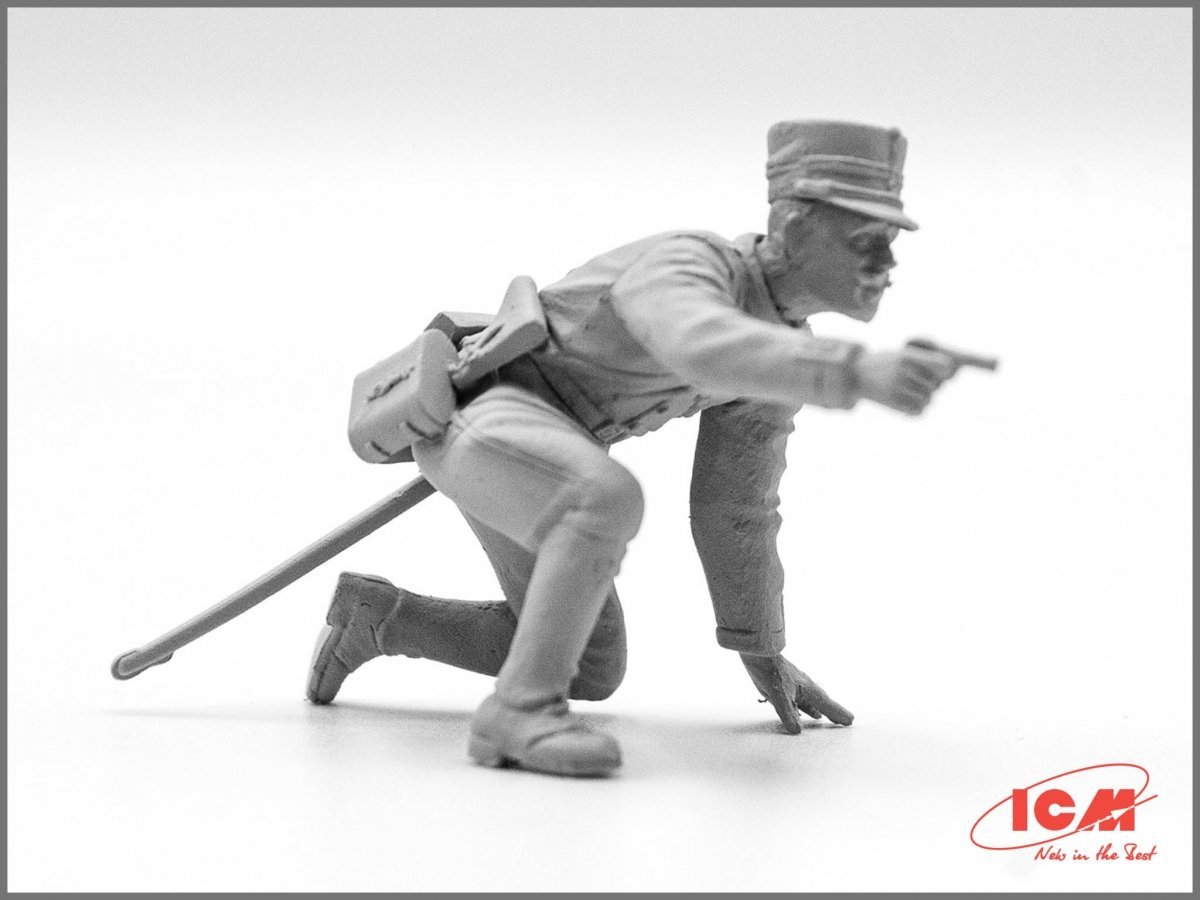 ICM 35680 WWI Belgian Infantry 1 35 - scale 1:35 - Figures
