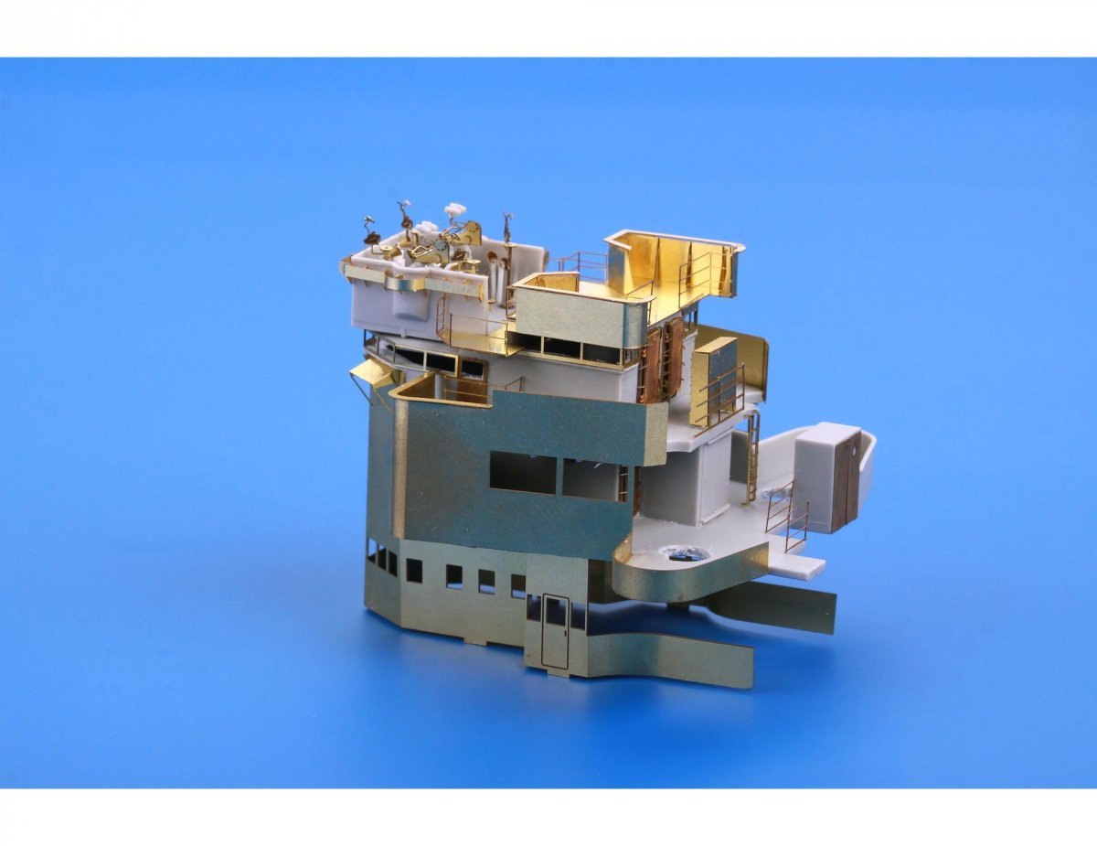 Eduard 1/200 Photoetched HMS Hood pt. 7 main top for Trumpeter kit - 53197 Eduard 1/200 Photoetched HMS Hood pt. 7 main top for Trumpeter kit - 53197