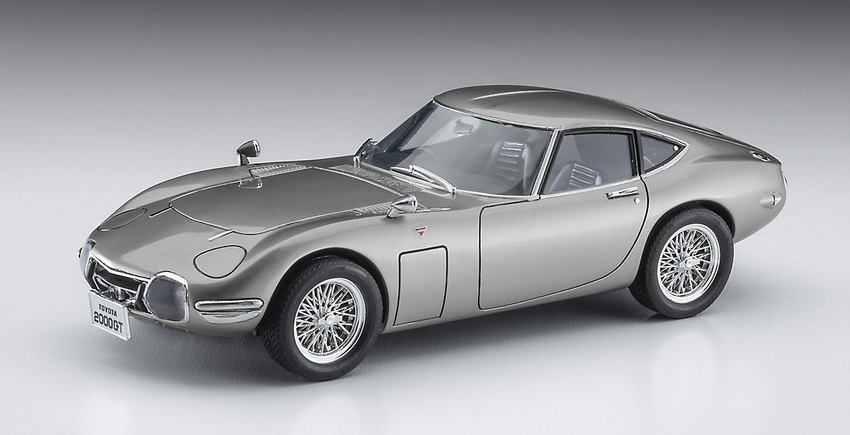 Hasegawa 20617 Toyota 2000GT Wire Wheel 1 24 - 1:24 - Modele