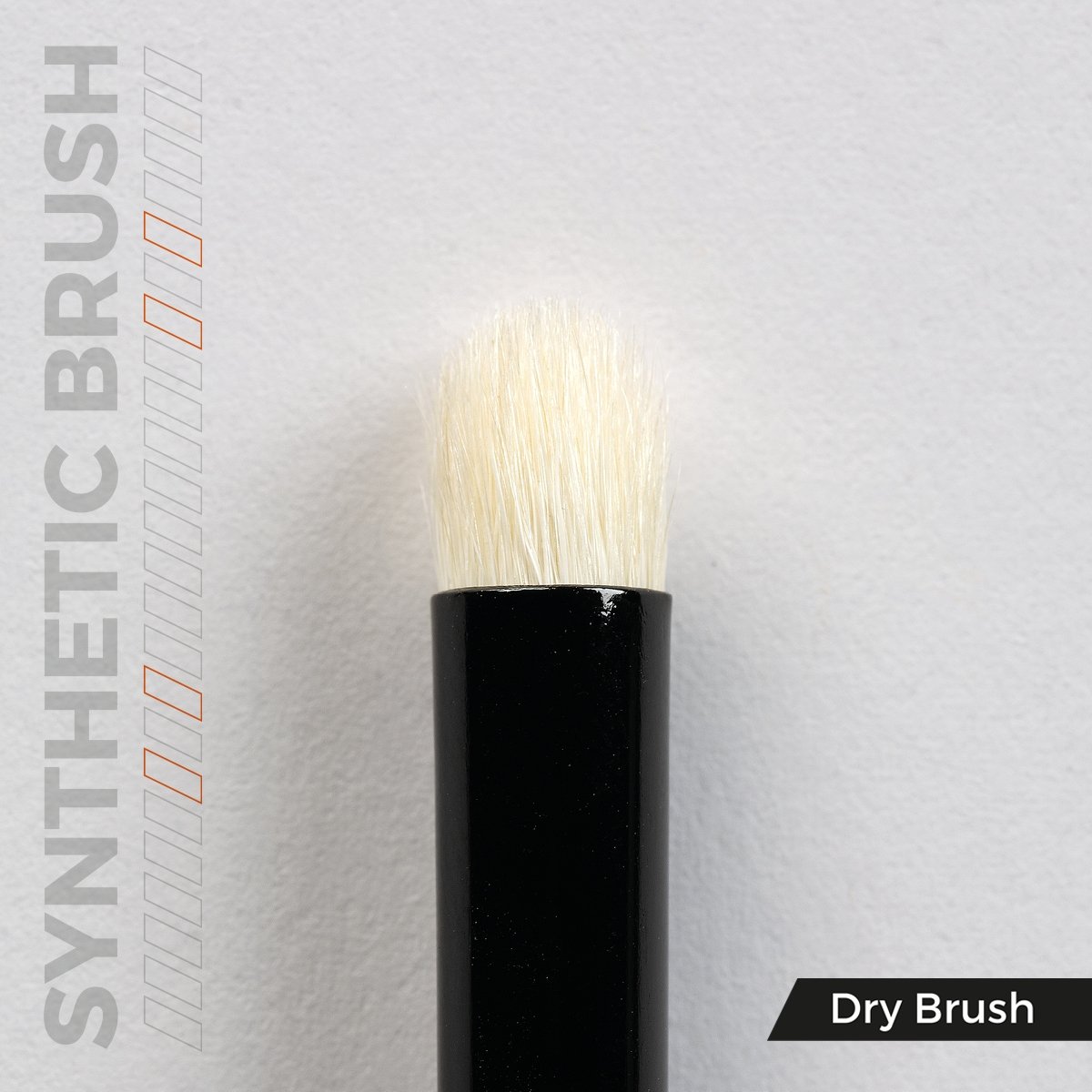 AK Interactive AKB024 AK SYNTHETIC DRY BRUSH – M - Pędzle, przyrządy  malarskie - Narzędzia modelarskie