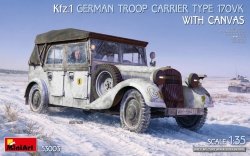 MiniArt 53003 Kfz.1 GERMAN TROOP CARRIER TYPE 170VK WITH CANVAS 1/35 