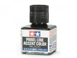 Tamiya 87131 Panel Line Accent Color (Black) 