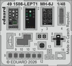 Eduard 491586 MH-6J ICM 1/48 