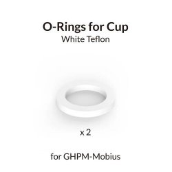 Gaahleri 42236 White Teflon O-Rings for Cup GHPM-Mobius 