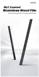 DSPIAE AT-FX02 Coated Stainless Steel File 600 / 1200 (1 piece) 