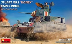 MiniArt 35423 Stuart Mk.I “Honey” Early Prod. w/Sun Shields 1/35 