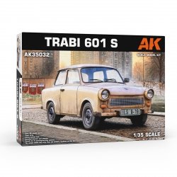 AK Interactive AK35032 Trabi 601 S (photo-etched fret) (vinyl tires) (decals) 1/35 