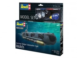 Revell 65187 Model Set German Midget Submarine Molch 1/72 