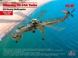 ICM 72001 Sikorsky CH-54A Tarhe, US Heavy Helicopter (100% new moulds) 1/72 
