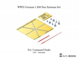 E.T. Model P35-271 WWII German 1.8M Star Antenna Set 1/35 