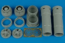 Aires 2112 BAE Lightning F.3/F.6 exhaust nozzles 1/32 TRUMPETER