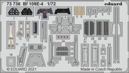 Eduard 73736 Bf 109E-4 for SPECIAL HOBBY 1/72