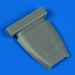 Quickboost QB49135 A-10A/C Thunderbolt II closed fuel access panel - early v. GWH 1/48