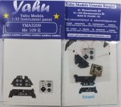 Yahu  YMA3209	Me 109 E (Eduard) 1:32